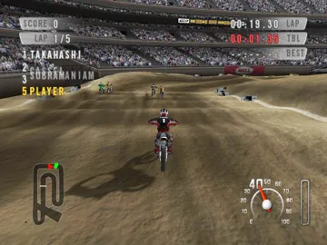 MX vs ATV Unleashed (USA) screen shot game playing